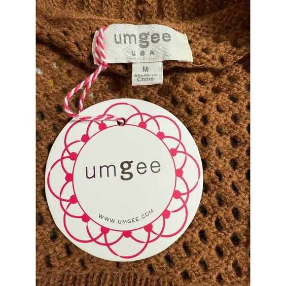 NEW Umgee Long Cardigan Sweater Womens Size Medium Oversized Open Front - Picture 10 of 11